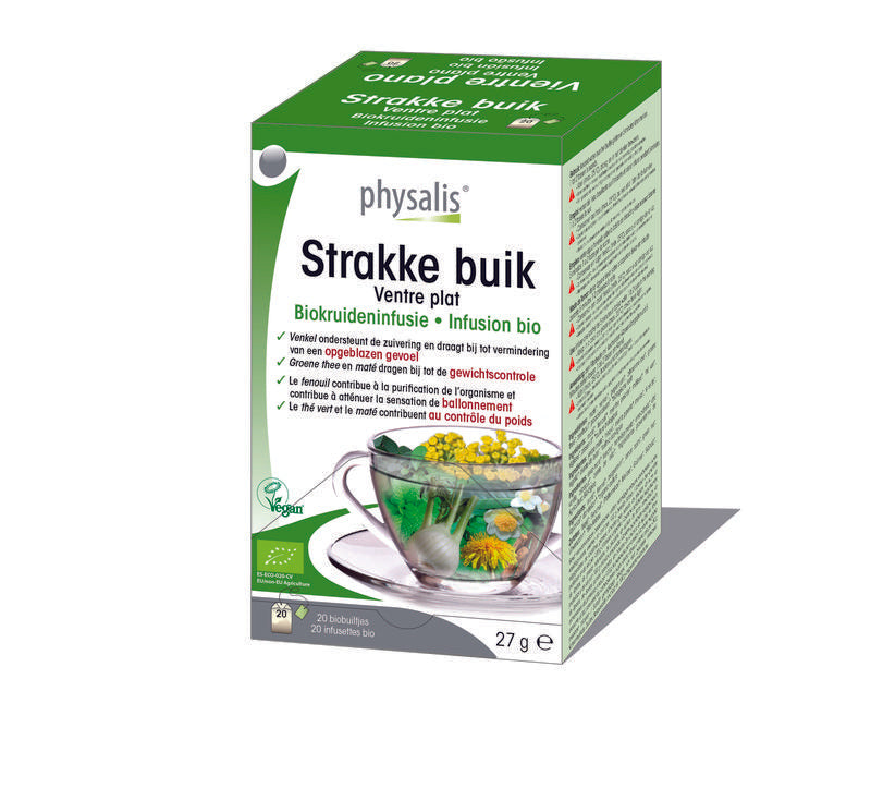 Physalis Strakke buik infusie 20 builtjes