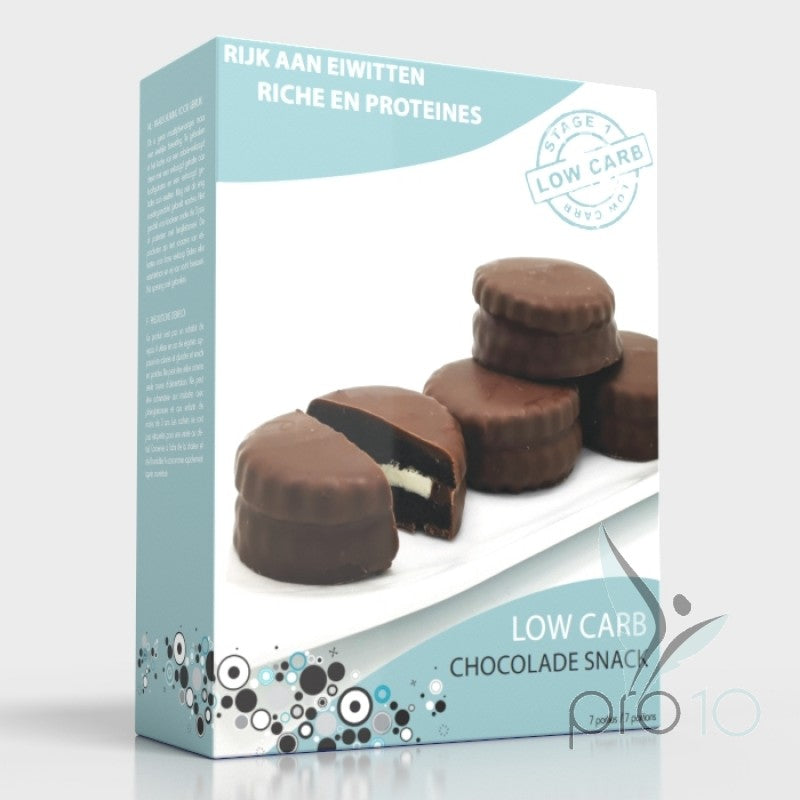 Pro10 Low Carb Chocolade SNACK (7 PORTIES)