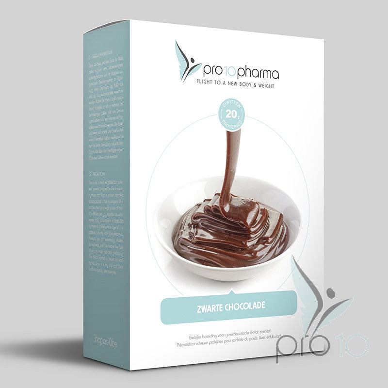Pro10 Pharma zwarte chocolade dessert 160g