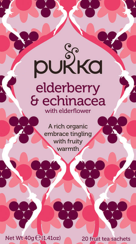 Pukka Elderberry  echinacea 20bt