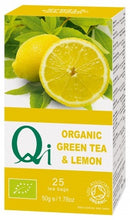 QI TEA FAIRTRADE Thé vert citron