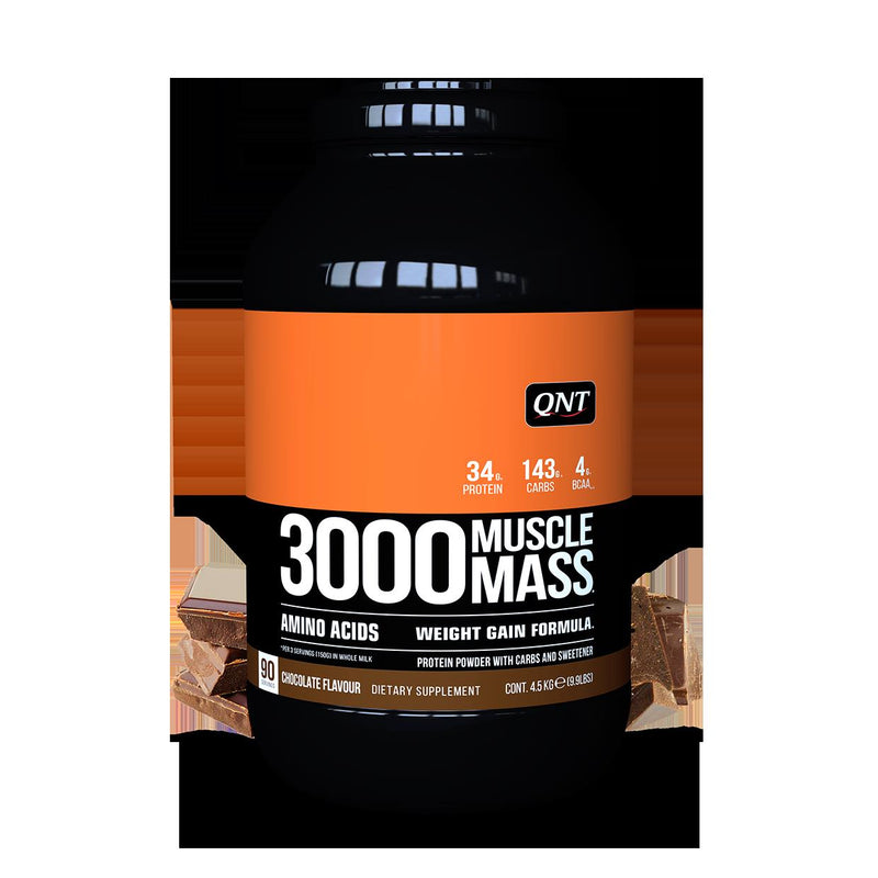 QNT 3000 Muscle Mass Chocolade 4,5kg