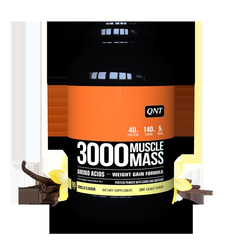 QNT 3000 Muscle Mass Vanille 4.5kg
