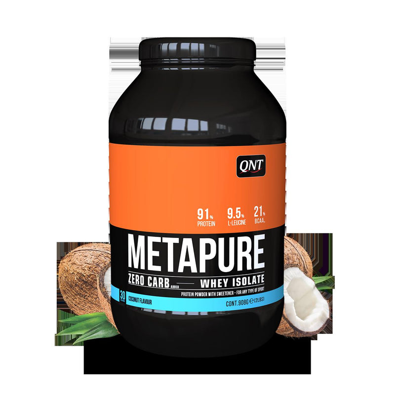 QNT Metapure Isolate Zero Carb Coconut 908g