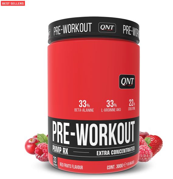 QNT Pre-Workout PUMP RX Red Fruits 300g