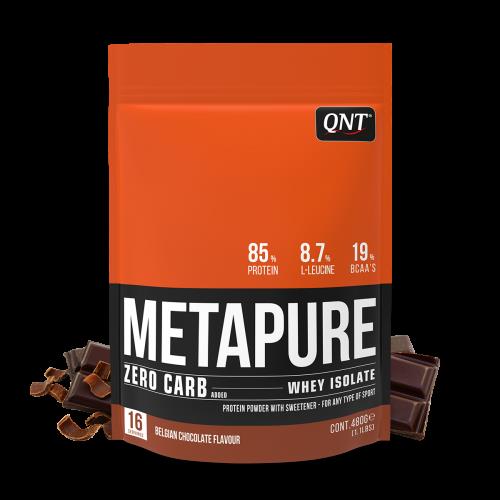 Qnt Metapure Isolate Belgium Chocolade 480g(zak)