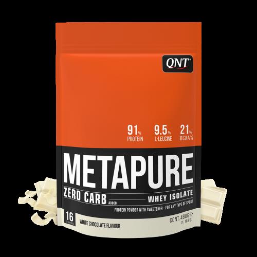 Qnt Metapure Isolate White Chocolade 480g(zak)