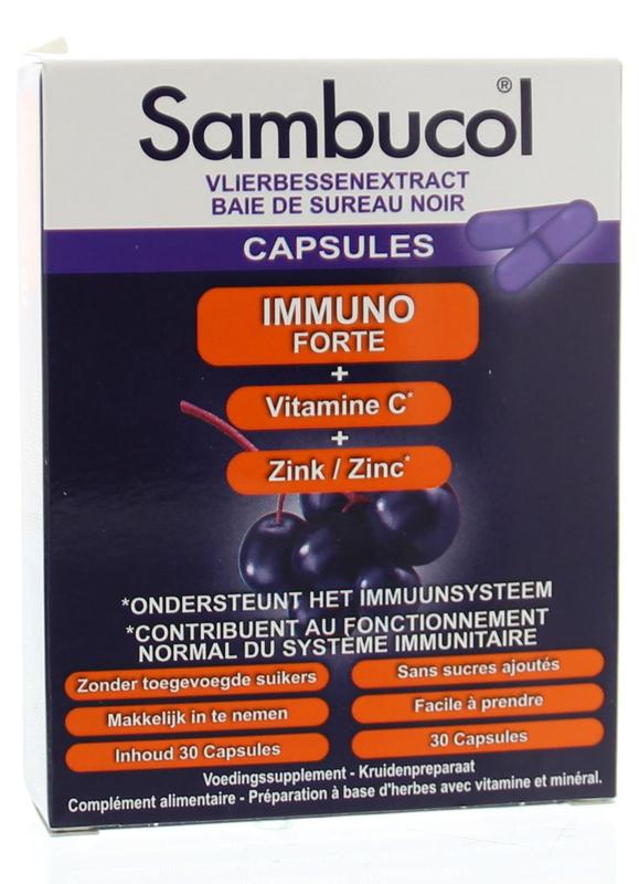 Sambucol Immunoforte 30 gélules
