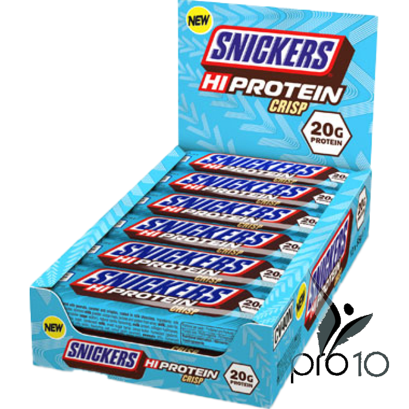 Snickers Crisp Hi Protéine (20g) - 55g