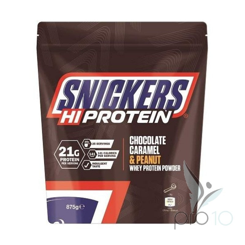 Snickers Whey Protein Chocolate Caramel & P. 870g