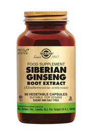 Solgar Ginseng Extrait de racine de Sibérie 60 pcs