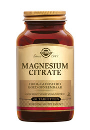 Solgar Magnesium Citrate  60 stuks