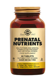 Solgar Nutriments prénataux 120 pcs