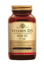 Solgar Vitamin D-3 1000 IU/25 µg 100 stuks
