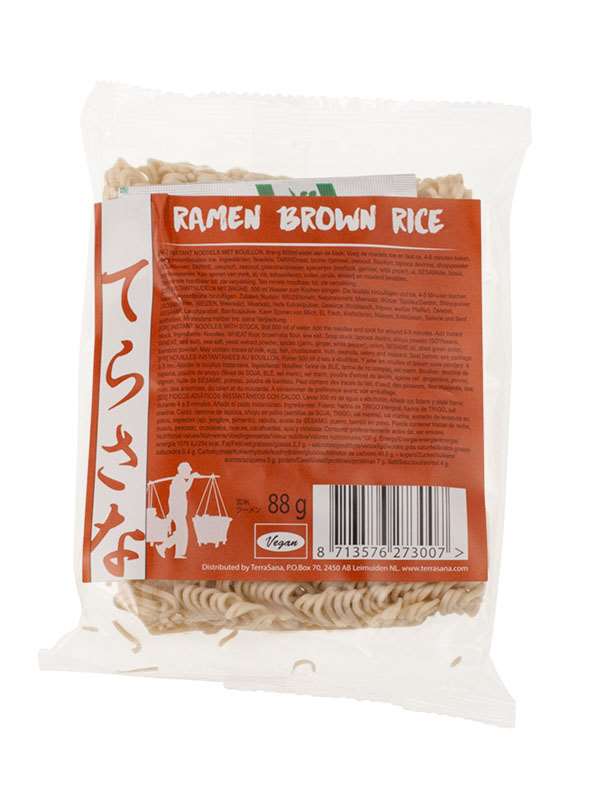 TerraSana Nouilles ramen riz brun 88g