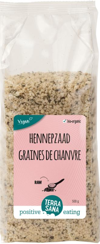 TerraSana Raw Hennepzaad 500g