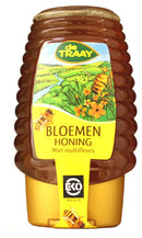 Traay Knijpfles bloemenhoning (bio) 375g