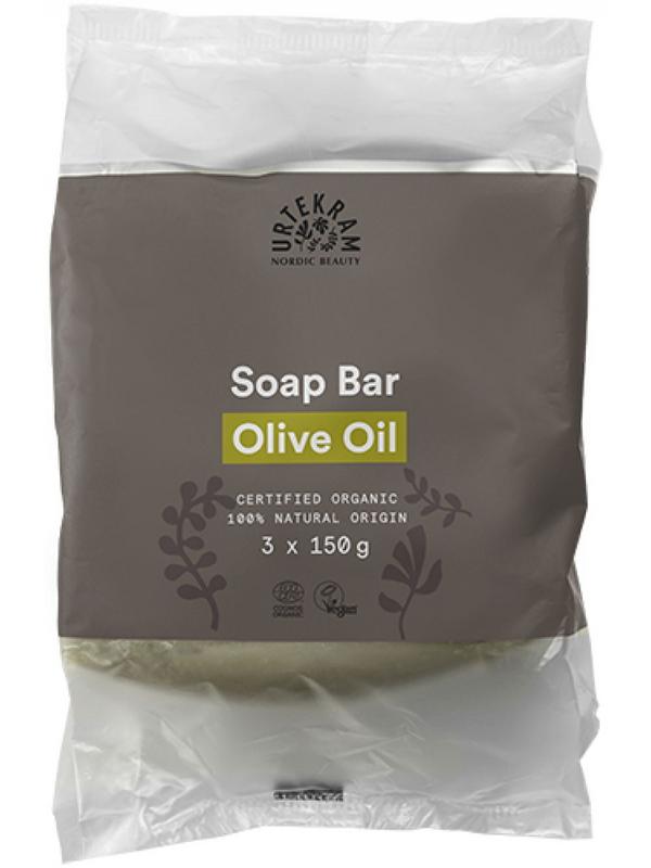 Urtekram Bloc de savon à l'huile d'olive 3pcs