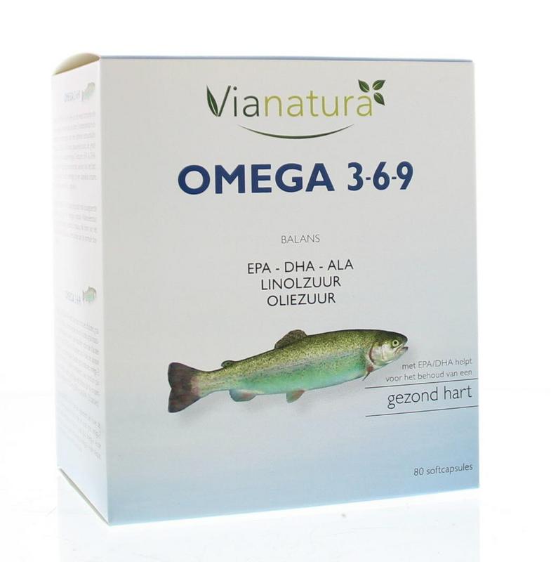 VIA NATURA Omega 3-6-9 LARGE 80 cap