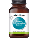 Viridian Organic Ashwagandha Extract 60 V Caps