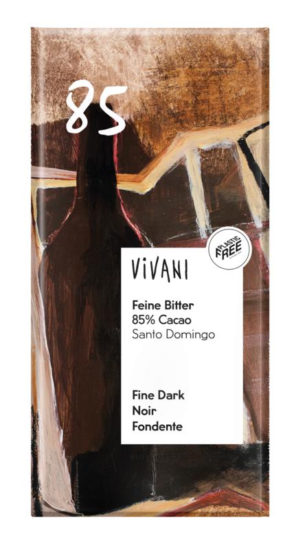 Chocolat Noir Vivani 85% 100g