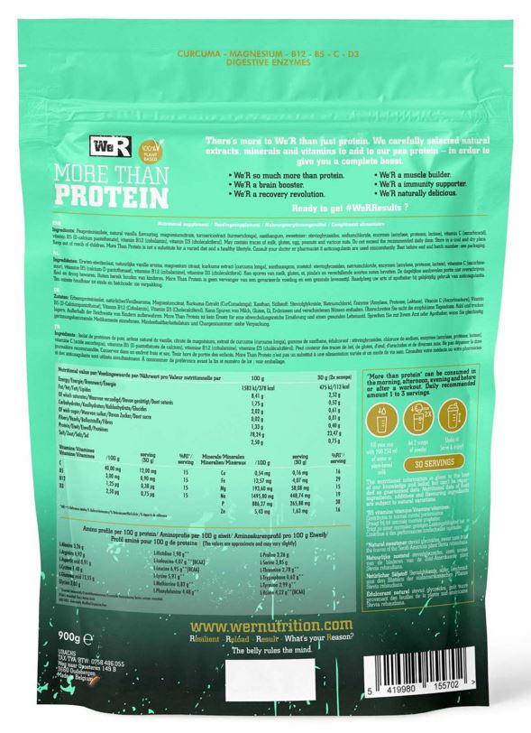 We 'R Nutrition More Than Protein Vanille 900