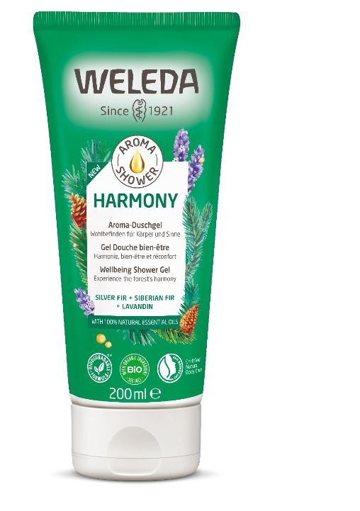 Weleda aroma shower gel douche énergétique 200ml
