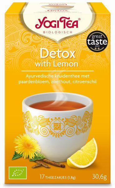 YOGI TEA Détox citron 17 sachets
