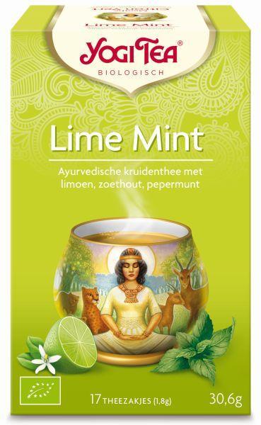 YOGI TEA Lime mint 17 builtjes