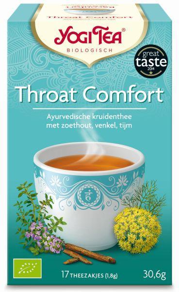 YOGI TEA Throat comfort 17 builtjest