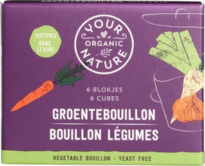 Votre Bouillon de Légumes Bio sans levure 6st