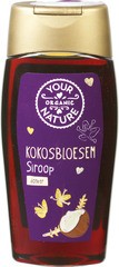 Your Organic Kokosbloesemsiroop donker 250ml