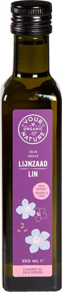 Your Organic Lijnzaadolie 250ml