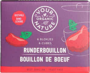 Your Organic Runderbouillon Gistvrij 66g