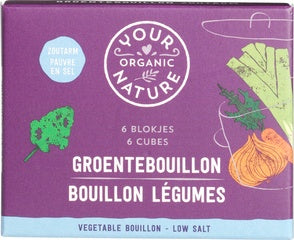 Your Organic Zoutarme Groentenbouillon 60g